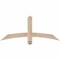 Ekena Millwork Bellingham Smooth Timber Gable Bracket, Douglas Fir, 48"W x 20"H x 3 1/2"D x 3 1/2"F, 10/12 Pitch GBW048X20X0404BEL00SDF - alternate 1